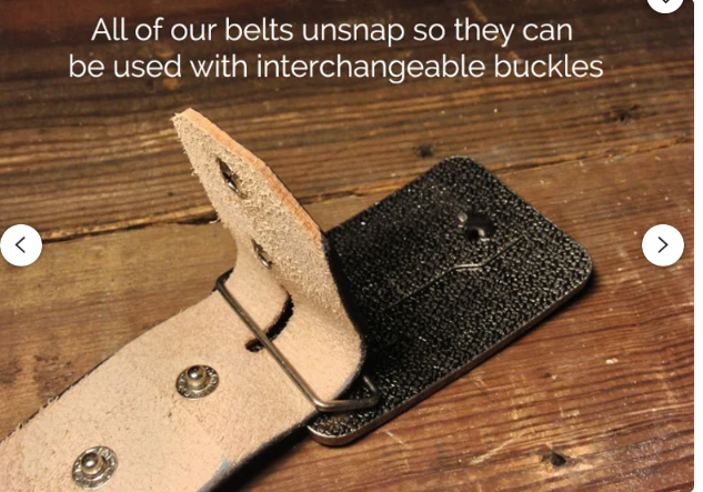 Correa Cinturon Negra